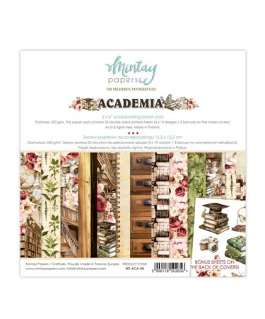 MINTAY -  Collezione ACADEMIA - 15x15 cm (6"x6")