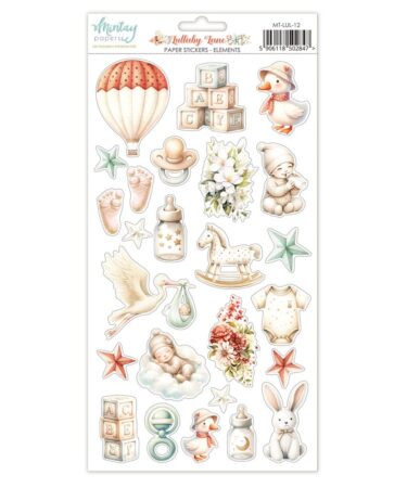 MINTAY -  Collezione LULLABY LANE - Paper Stickers - Element (6"x12")
