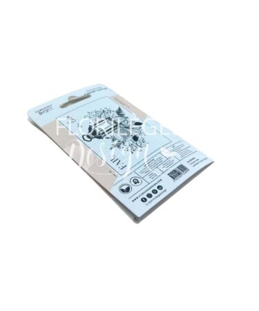 Florileges Design -  Collezione CARNET NATURE -Timbro in silicone LANTERNE ET SES FEUILLES