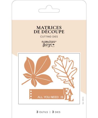 Florileges Design -   Collezione CARNET NATURE -Fustelle ALL YOU NEED IS FALL