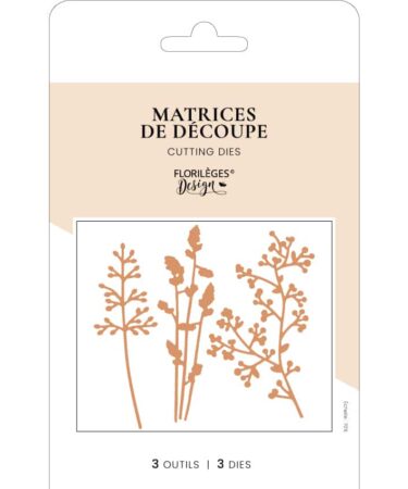 Florileges Design -   Collezione CARNET NATURE -Fustelle BRINS D'AUTOMNE
