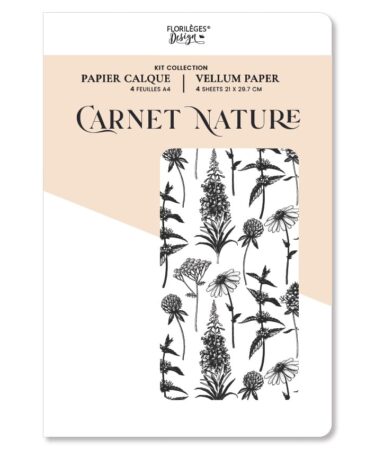 Florileges Design -  Collezione CARNET NATURE -Kit vellum