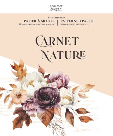 Florileges Design -  Collezione CARNET NATURE -Kit imprimé