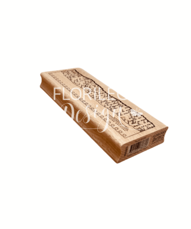 Florileges Design -  Collezione CARNET NATURE -Timbro in legno CARNET DÉCHIRÉ