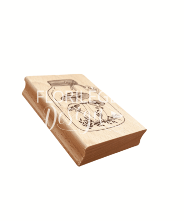 Florileges Design -  Collezione CARNET NATURE -Timbro in legno BOCAL D'AUTOMNE