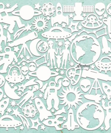 Mintay - Chippies - Decor - Cosmos