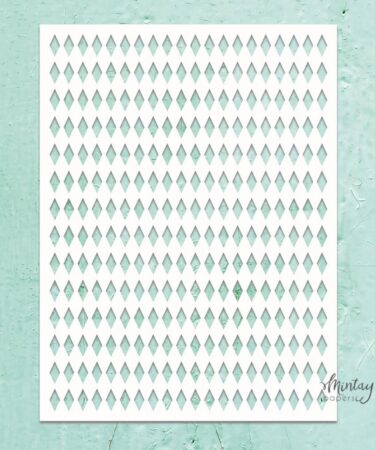 Mintay - Stencil 6"x8" - Rhombuses