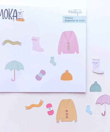 MINTOPIA - ollezione Moka - Set di fustelle - Elementos de otoño