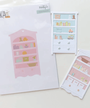 MINTOPIA -Collezione Moka -  Set di fustelle - Estantería