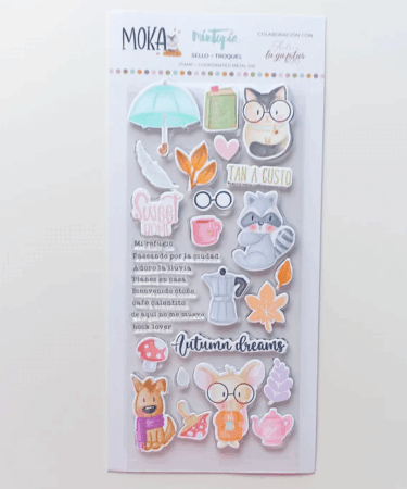 MINTOPIA - Collezione Moka - Set di timbri