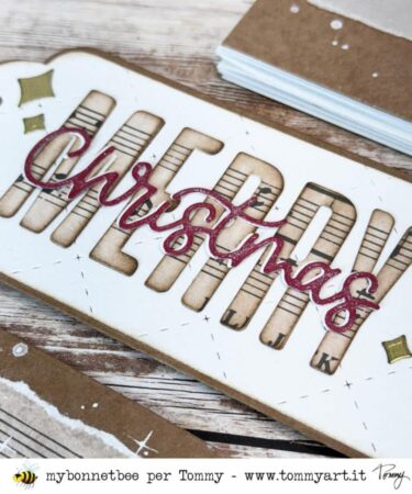 Alternative view of TOMMY ART -Fustella Stitched texture