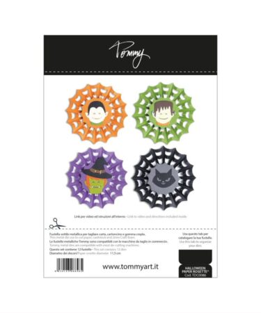 TOMMY ART -Fustella Halloween paper rosette