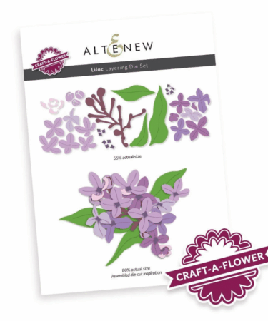 ALTE NEW - Craft-A-Flower: Lilac Layering Die Set