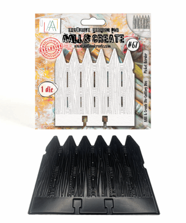 AALL & CREATE - Die-Cutting Die Set - Picket Border #67