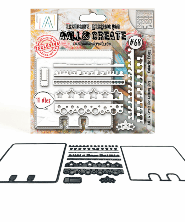 AALL & CREATE - Die-Cutting Die Set - Galactic Edges - #68