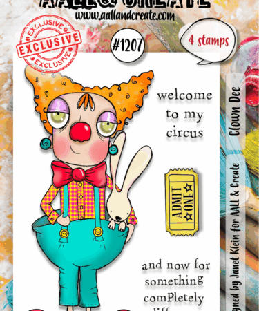 AALL & CREATE - A7 Stamp Set - Clown Dee- #1207