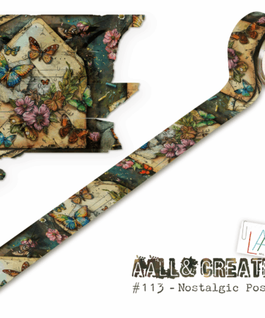 AALL & CREATE- Washi Tape - Nostalgic Post  - #113