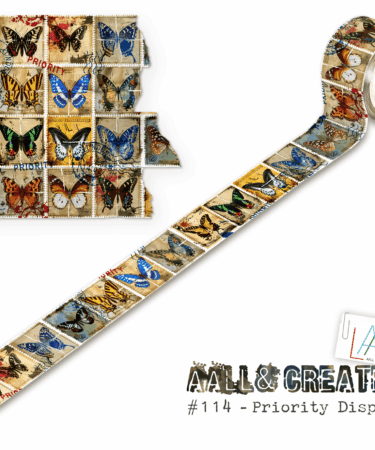 AALL & CREATE  - Washi Tape - Priority Dispatch- #114