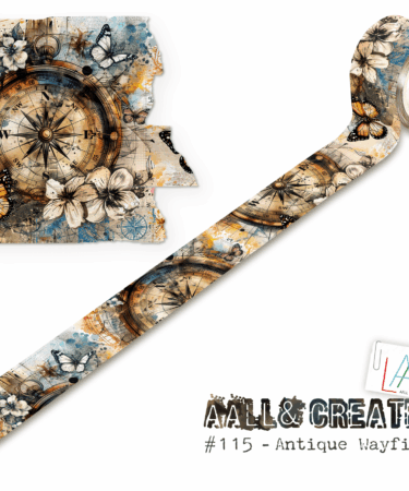 AALL & CREATE  - Washi Tape - Antique Wayfinder- #115