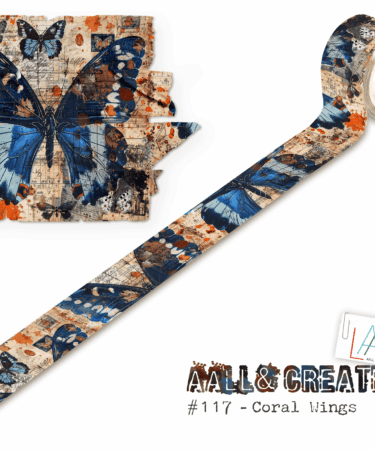 AALL & CREATE - Washi Tape - Coral Wings  - #117