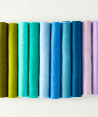 Spellbinders - Merino Wool Felt Sheets - Cool Collection