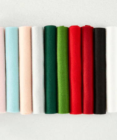 Spellbinders - Merino Wool Felt Sheets - Holiday Collection