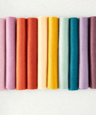 Spellbinders - Merino Wool Felt Sheets - Trend Collection