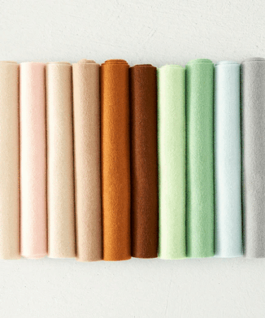 Spellbinders - Merino Wool Felt Sheets - Neutral Collection