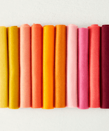 Spellbinders - Merino Wool Felt Sheets - Warm Collection