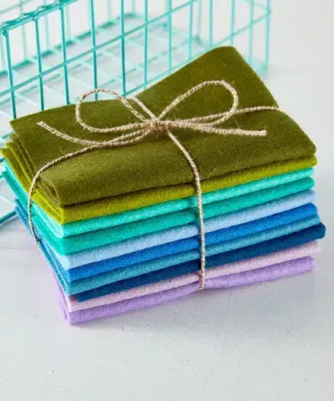 Alternative view of Spellbinders - Merino Wool Felt Sheets - Cool Collection