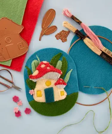 Alternative view of Spellbinders - Merino Wool Felt Sheets - Holiday Collection