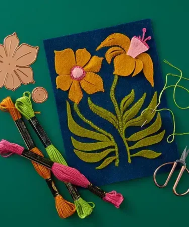 Alternative view of Spellbinders - Merino Wool Felt Sheets - Neutral Collection