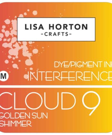 Lisa Horton Crafts Interference Ink Pad - Golden Sun Shimmer