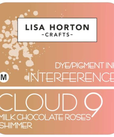 Lisa Horton Crafts Interference Ink Pad - Milk Chocolate Roses Shimmer