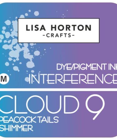 Lisa Horton Crafts Interference Ink Pad - Peacock Tails Shimmer