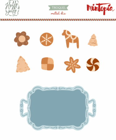 MINTOPIA -Collezione Holly Jolly - Set di fustelle - galletas