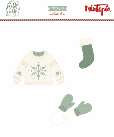 MINTOPIA -Collezione Holly Jolly - Set di fustelle - jersey