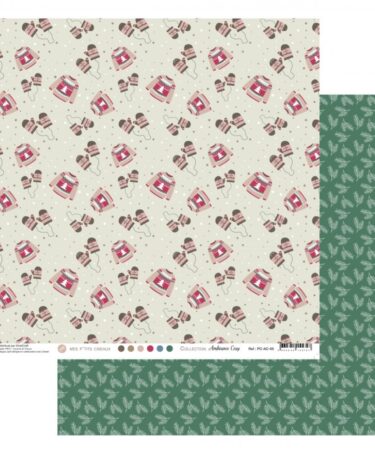 Mes Ptits Ciseaux - Collezione Ambiance cosy - carta numero 5