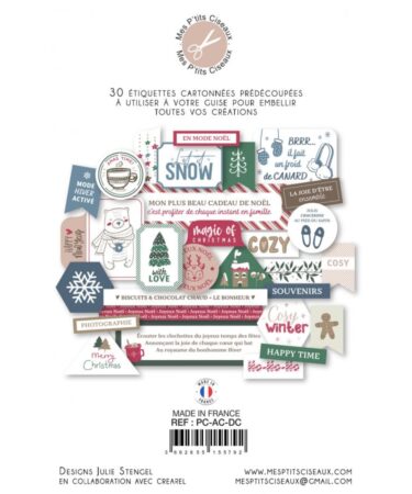 Mes Ptits Ciseaux - Collezione Ambiance cosy -Ambiance cosy Die-cuts