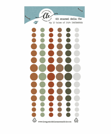 IL NEGOZIO DELLA MAMMA DI CLE - GLI ABBELLIMENTI DELLA CLE – MY 12 TALES OF 2024 - ENAMEL DICEMBRE