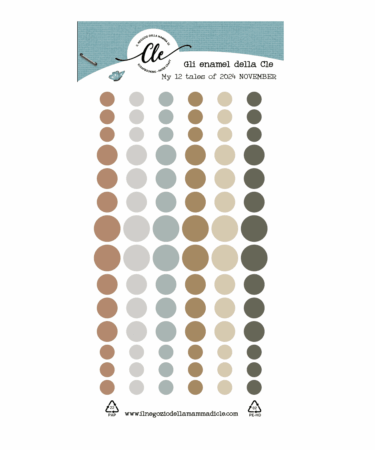 IL NEGOZIO DELLA MAMMA DI CLE - GLI ABBELLIMENTI DELLA CLE – MY 12 TALES OF 2024-  NOVEMBRE - ENAMEL