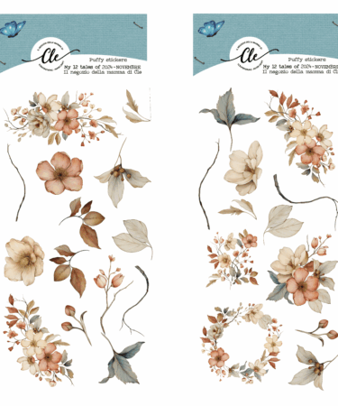 IL NEGOZIO DELLA MAMMA DI CLE - GLI ABBELLIMENTI  DELLA CLE - MY 12 TALES OF 2024 -  NOVEMBRE- PUFFY STICKERS