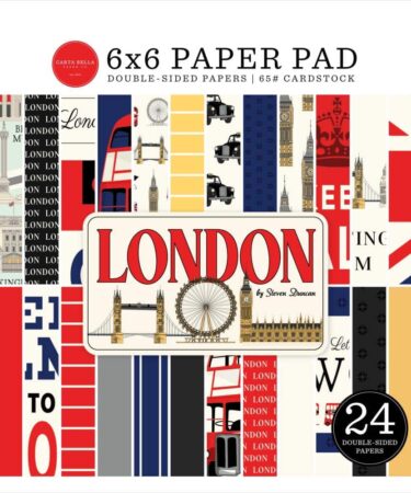 ECHO PARK - Collezione London - PAPER PAD 6X6
