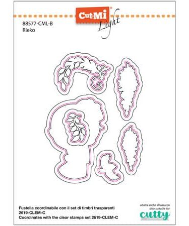 IMPRONTE D'AUTORE - set di fustelle- Rieko Special