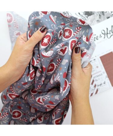 ALUA CID - Collezione Mistletoe &Holly - Así es mi árbol fabric  5 metr5x1,5 m