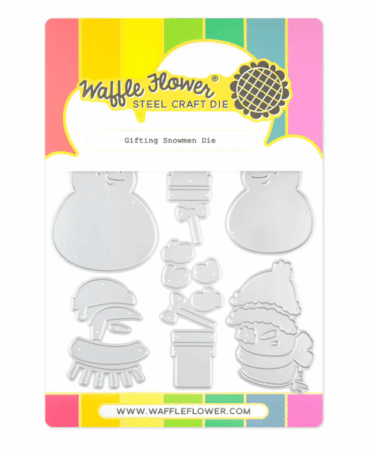 WAFFLE FLOWER - Gifting Snowmen Die