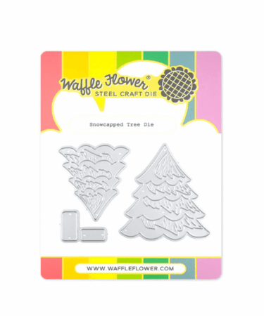 WAFFLE FLOWER - Snowcapped Tree Die