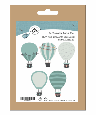 IL NEGOZIO DELLA MAMMA DI CLE- LE FUSTELLE DELLA CLE- HOT AIR BALLOON BUILDER- MONGOLFIERE