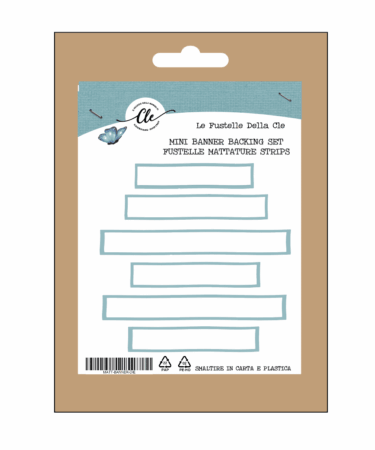 LE FUSTELLE DELLA CLE - MINI BANNER STRIP - FUSTELLA DI MATTATURA PER LE STRIPS