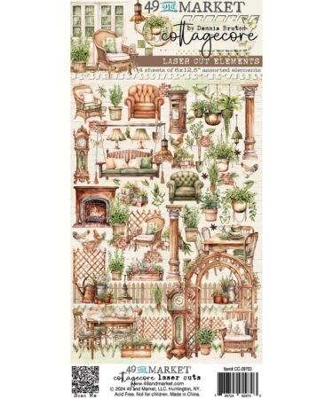 49 and Market - Collezione Cottagecore Laser Cut Element Set